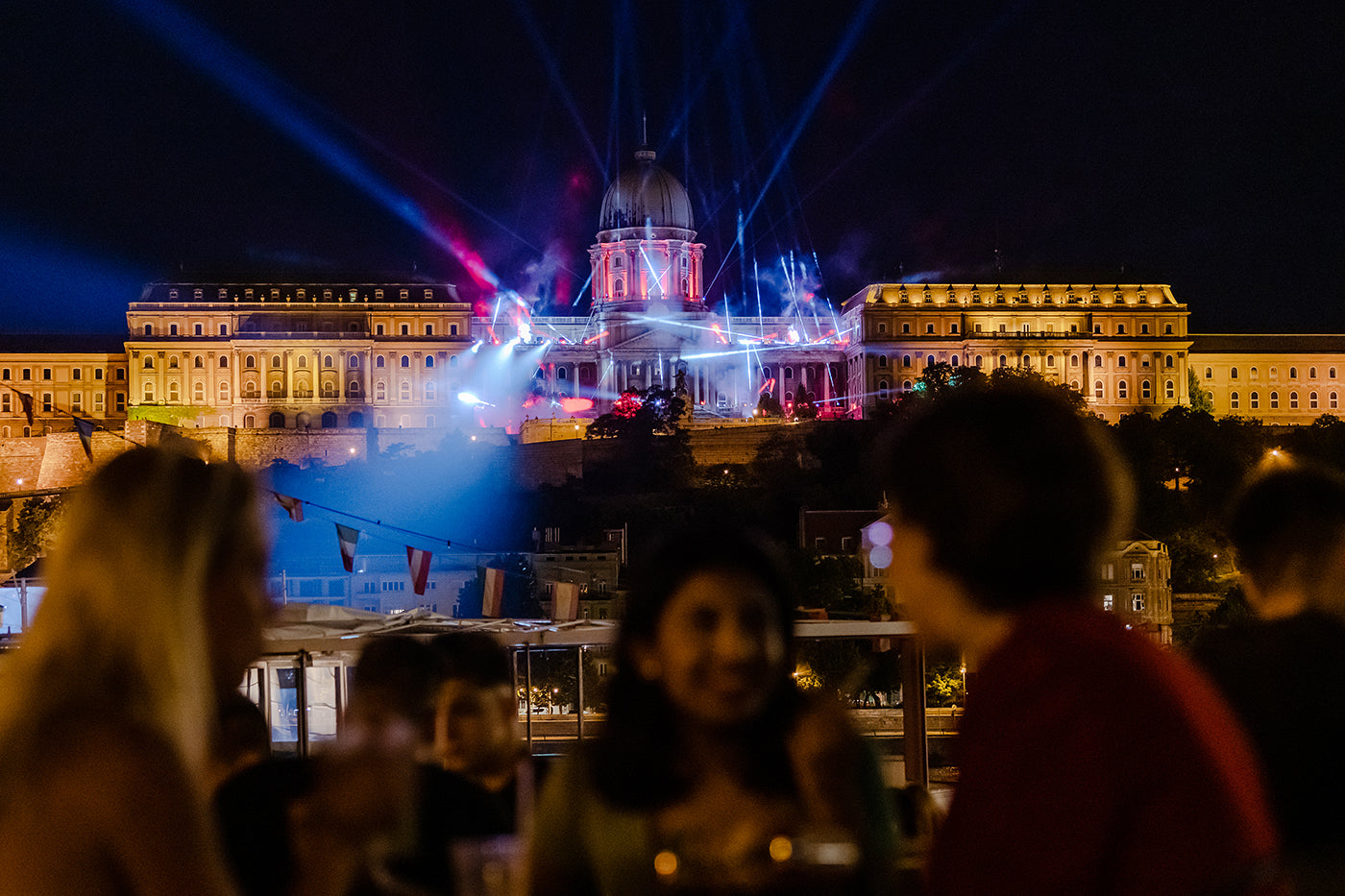 Light painting in Buda Castle #25