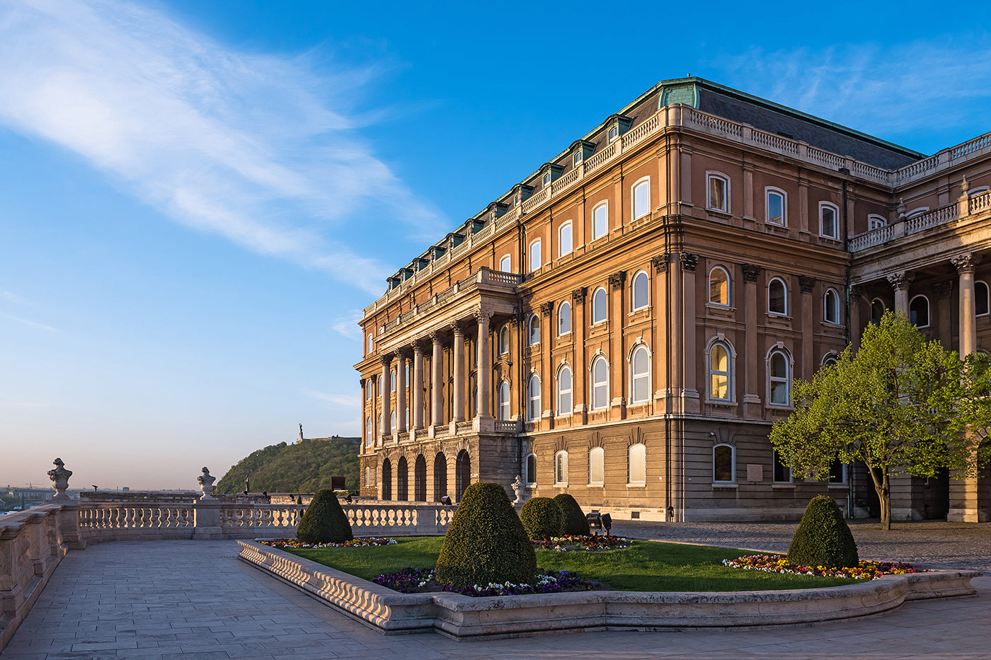 Buda Castle building by day #33