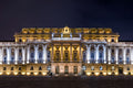 Buda Castle building at night #43
