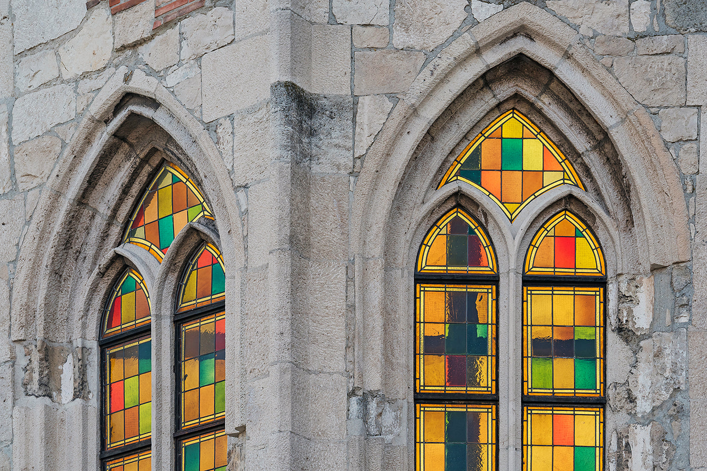The stained glass windows of the Stephen Tower #67