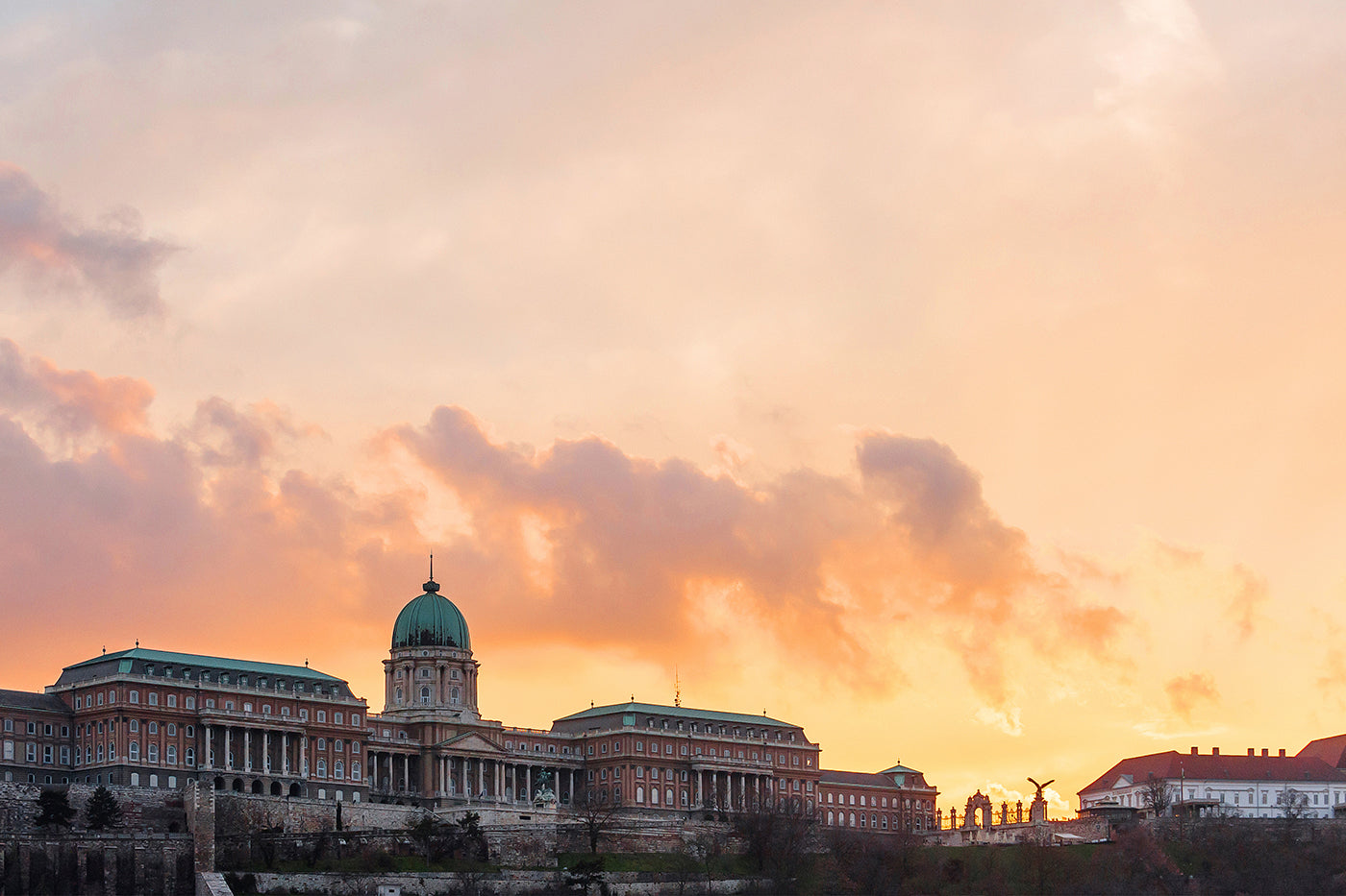 Buda Castle at sunset #72