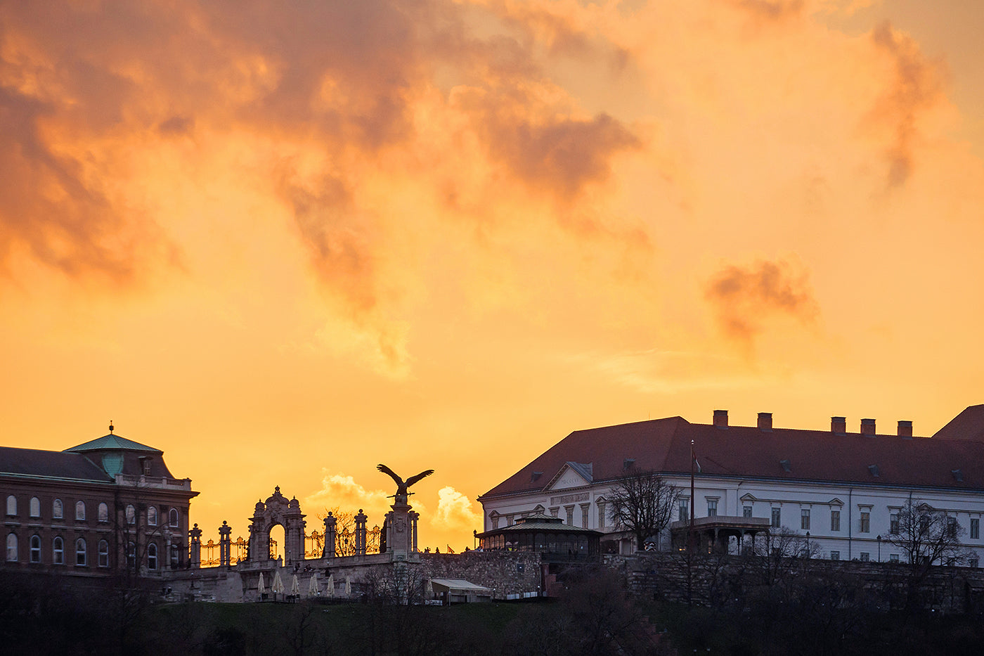 Buda Castle at sunset #73