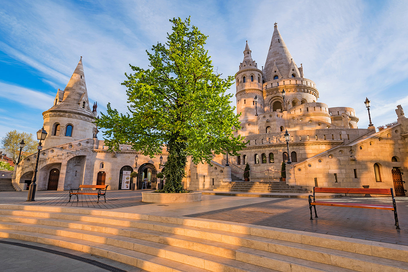 Fisherman's Bastion in Spring #96