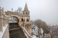 Foggy Fisherman's Bastion in winter #127