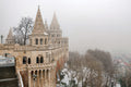 Foggy Fisherman's Bastion in winter #129