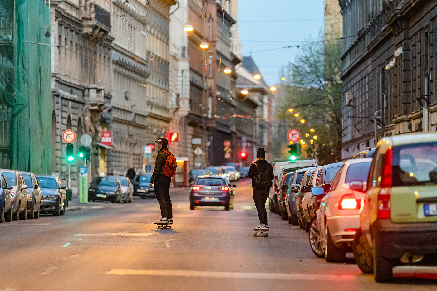Skateboarders on Izabella Street #224