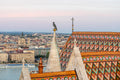 Mátyás templom teteje és Budapest látképe #254