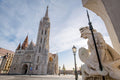Matthias Church with the statue of Pallas Athena #267