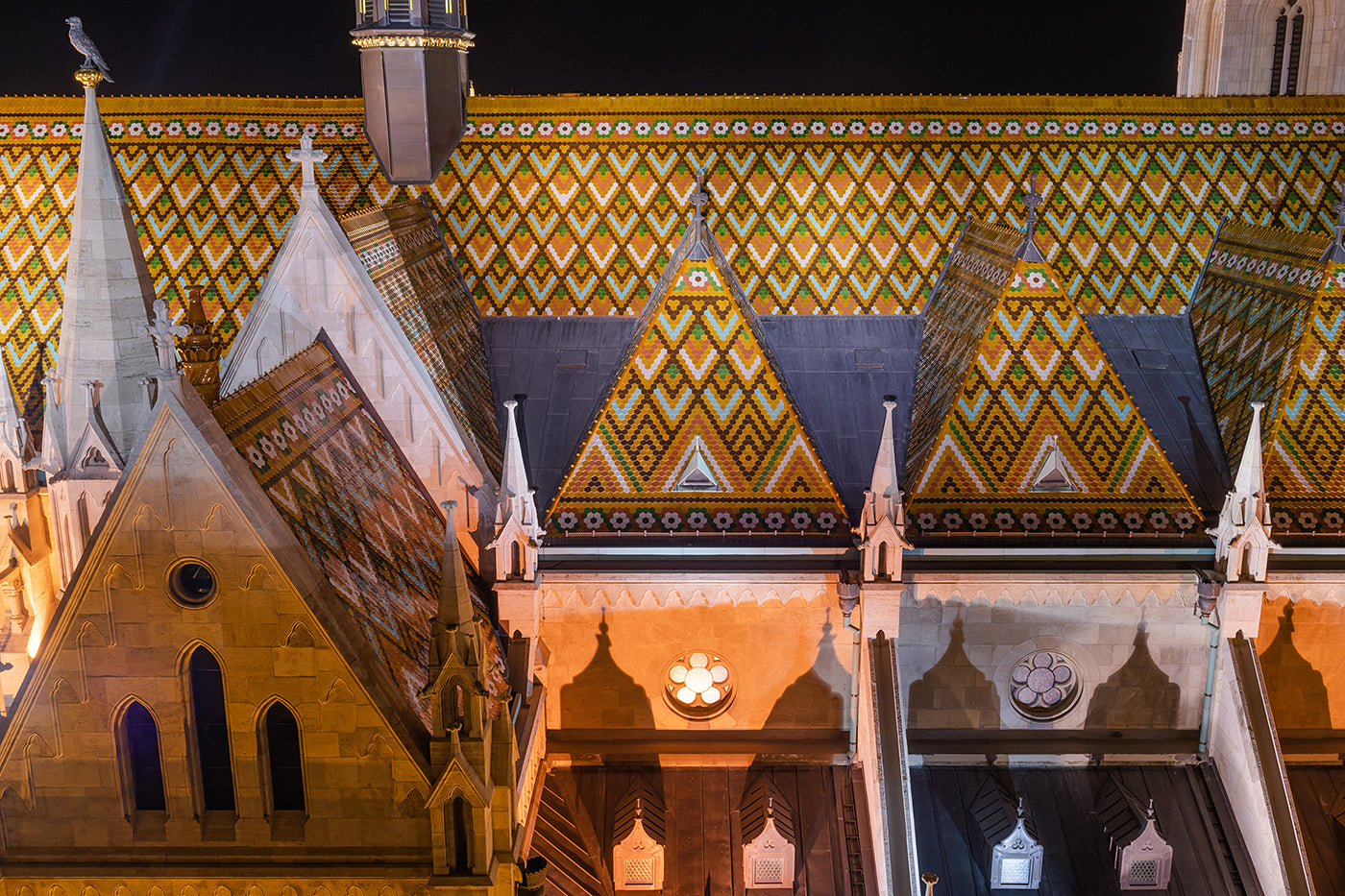 Matthias Church roof #276