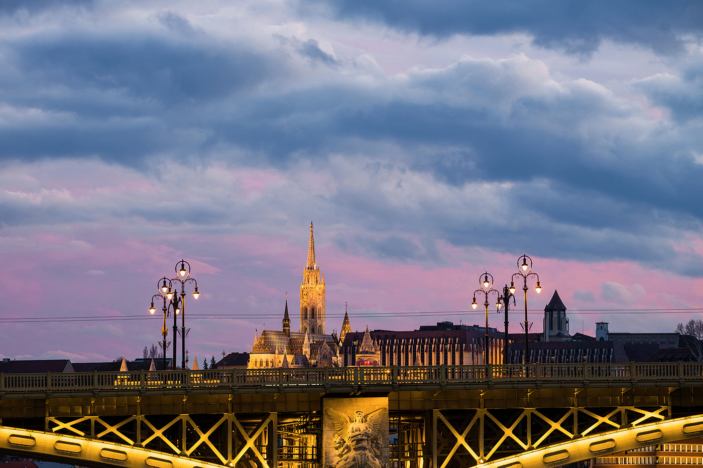 Matthias Church with Margaret Bridge #277