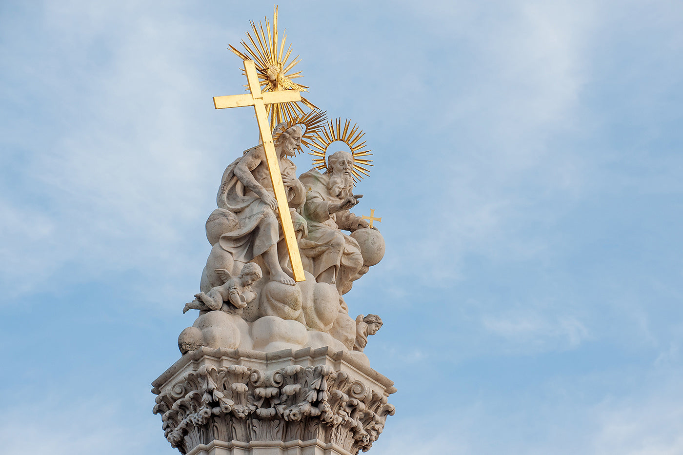 Holy Trinity statue close up #279