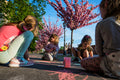 Children playing on the Tóth Árpád promenade #306