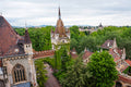 Vajdahunyad Castle from above #377