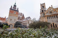 Snowy Vajdahunyad Castle #391