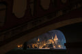 Vajdahunyad Castle at night #394