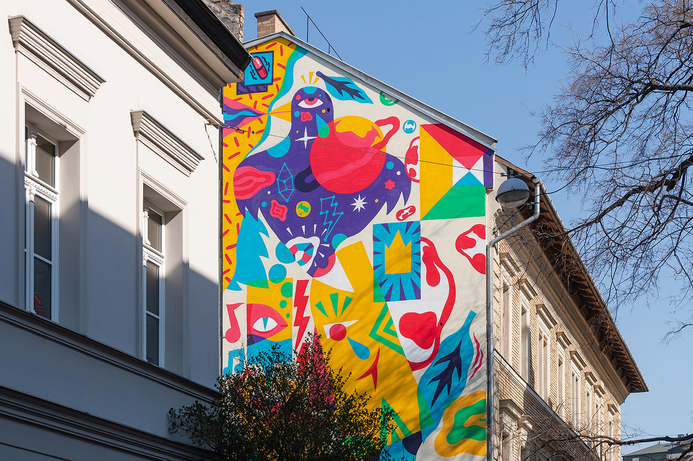 Mural on Kazinczy Street #433