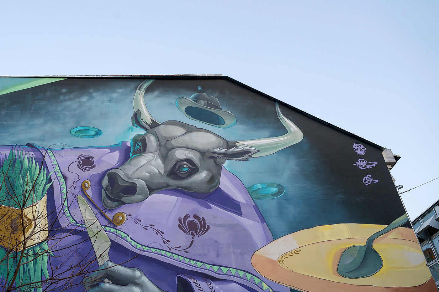 Mural on Kazinczy Street #435