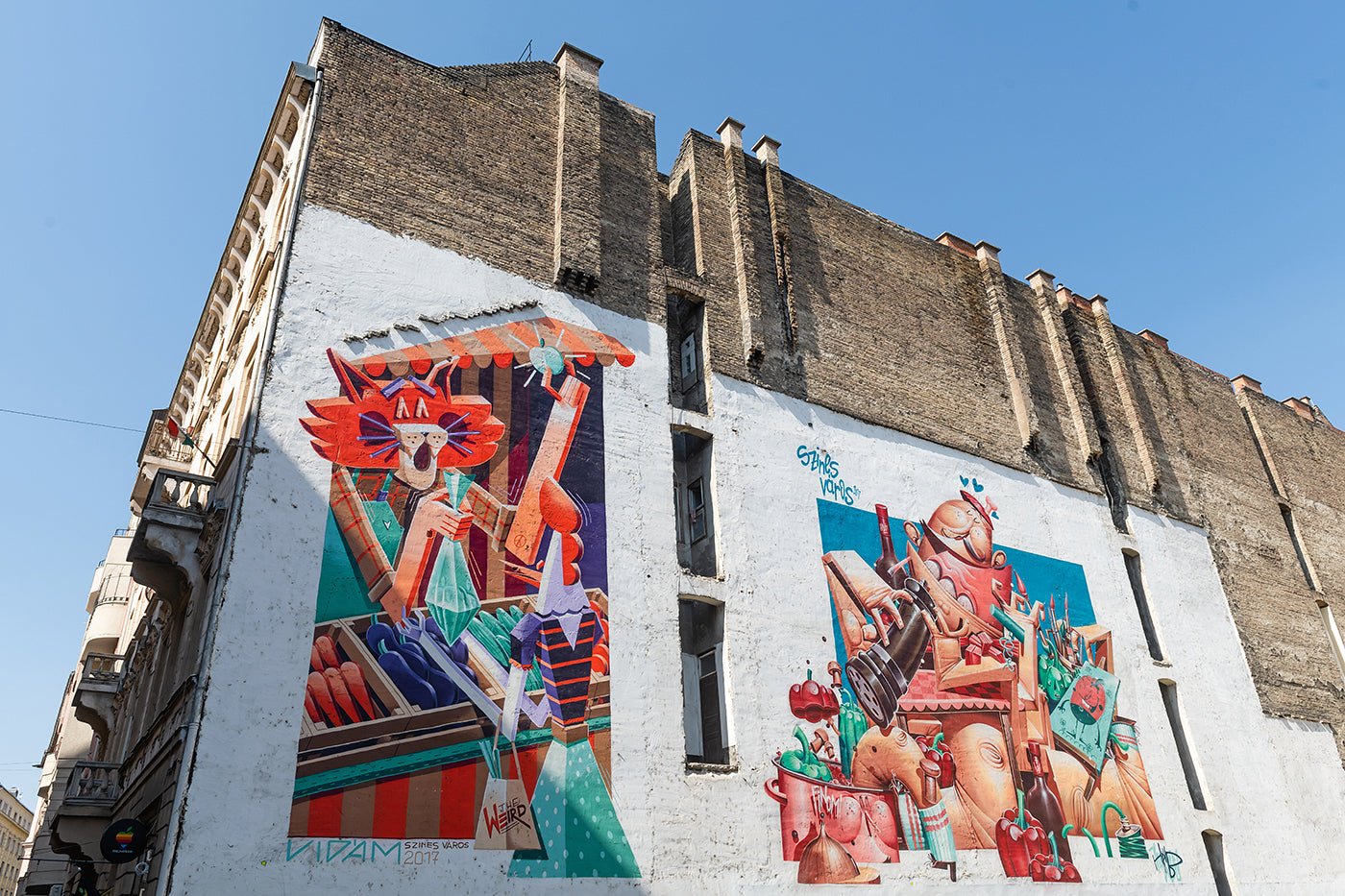 Mural on Kertész Street #442