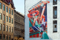 Mural on Kertész Street #445
