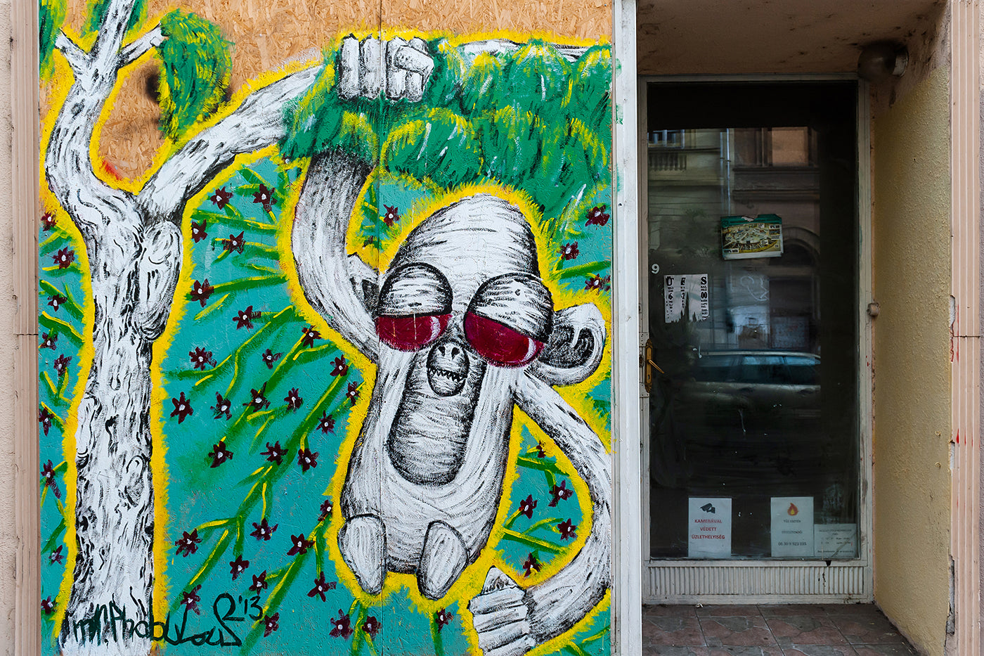 Street art a Király utcában #448