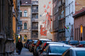 Mural on Mindszenty Square #453
