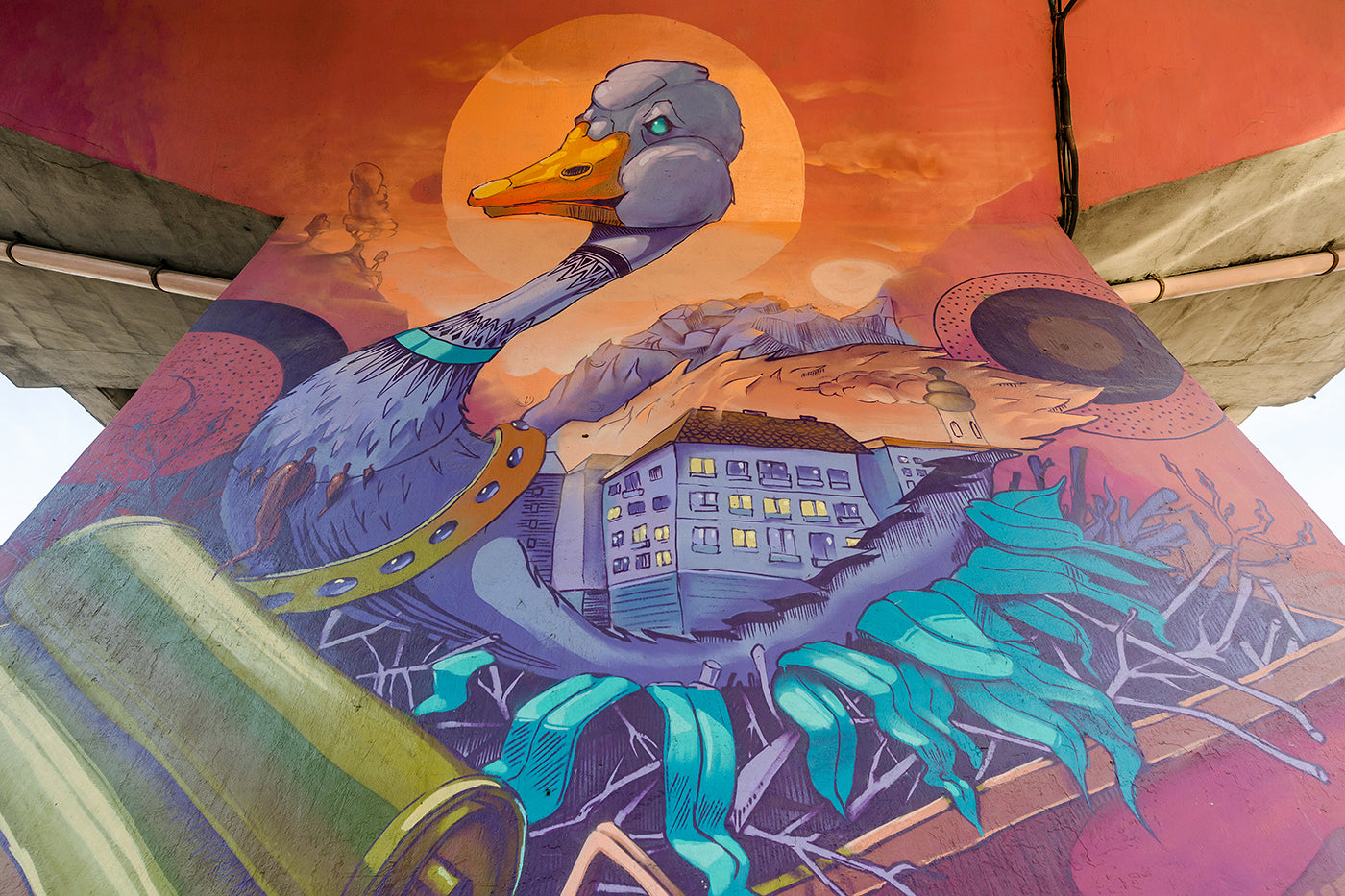 Mural at Népliget #457