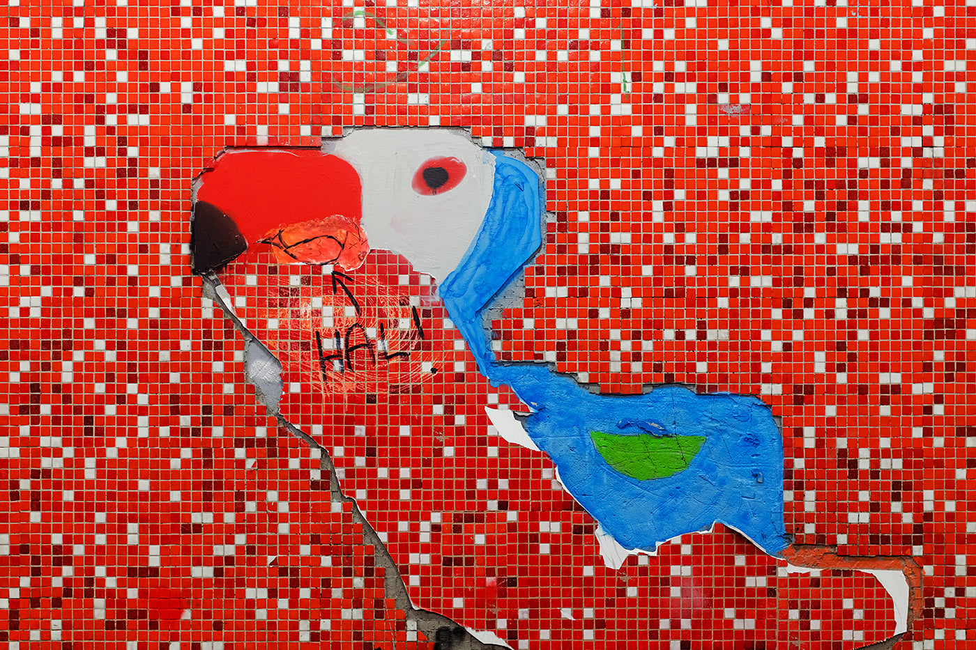 Street art in the Raktár Street underpass #468