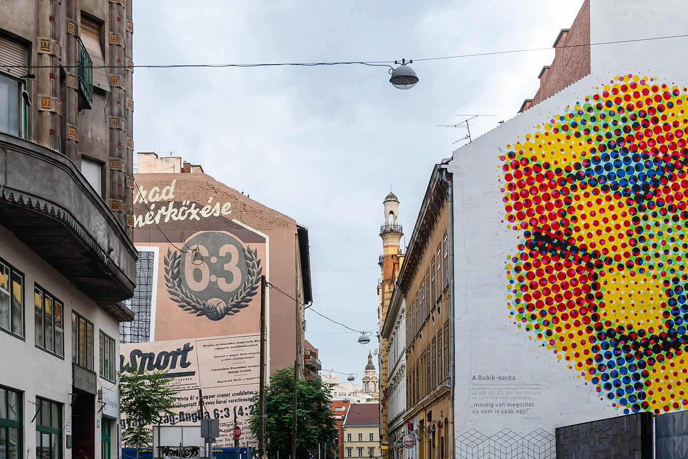 Mural on Rumbach Sebestyén Street #472