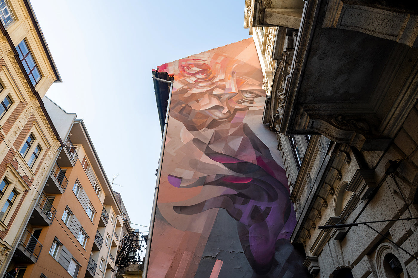 Mural on Akácfa Street #488