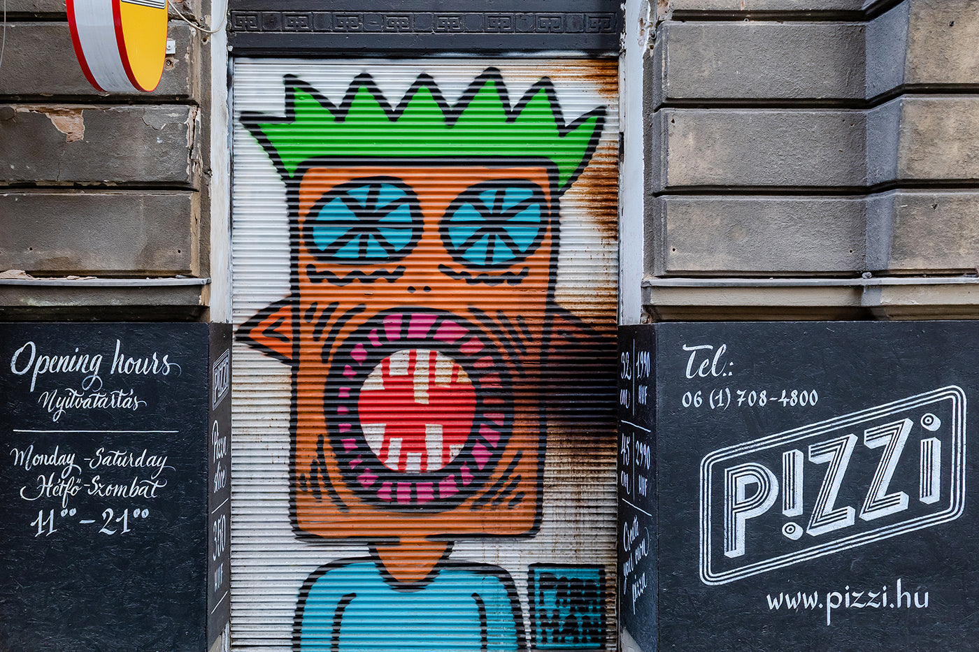 Street art a Csengery utcában #498
