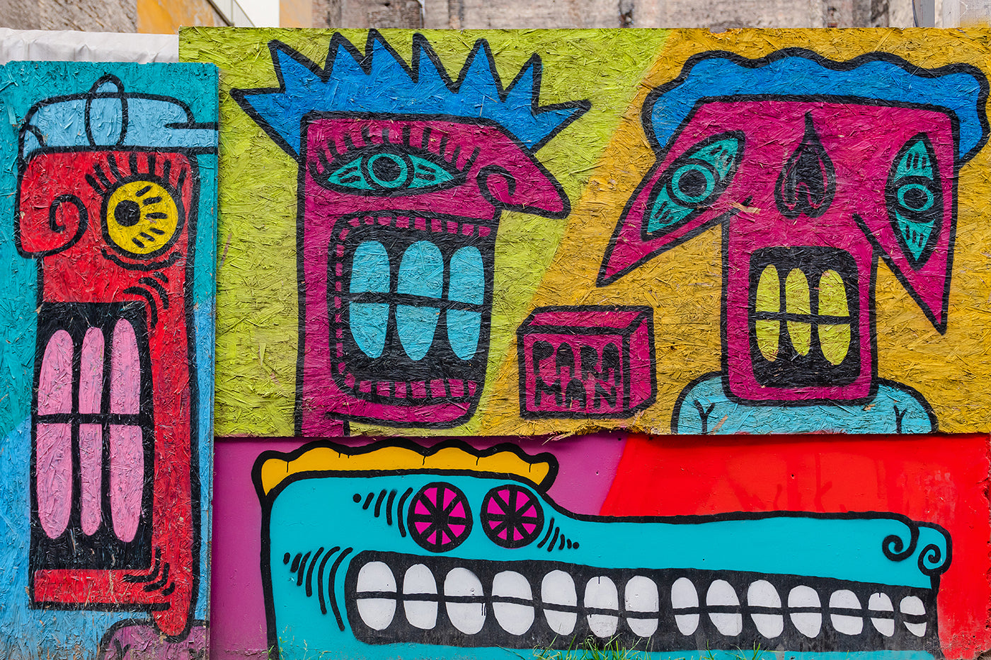 Street art on Csengery Street #500