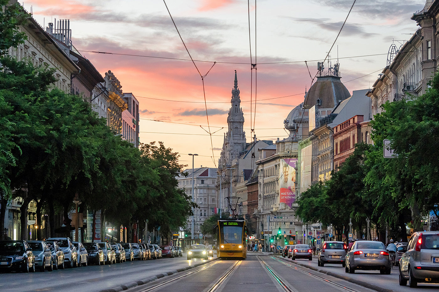 Sunset on József Boulevard #535