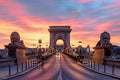 Chain Bridge at sunrise #591