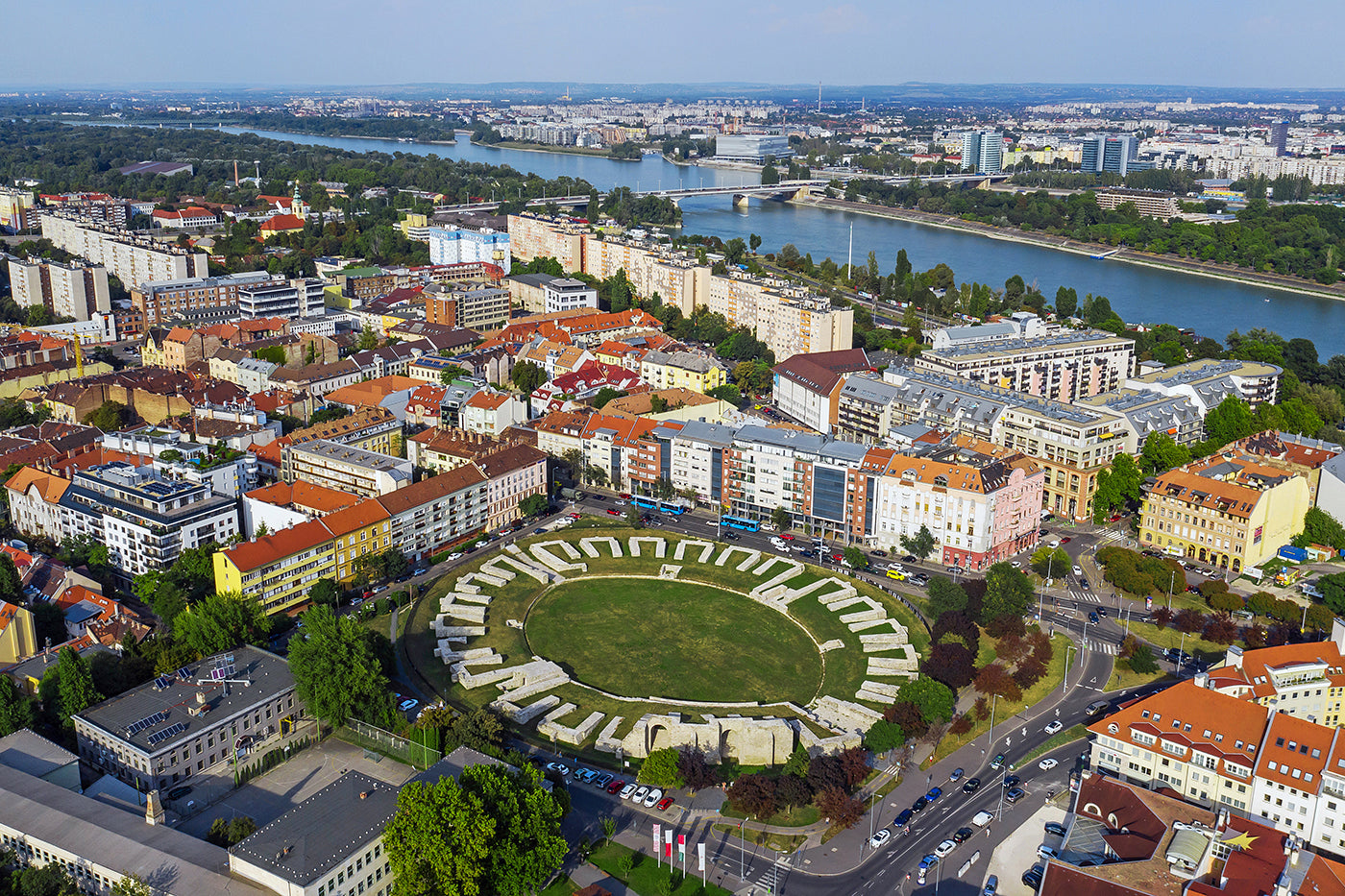 Óbuda Amphitheater with drone #618