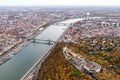 Budapest őszi látkép drónnal #691