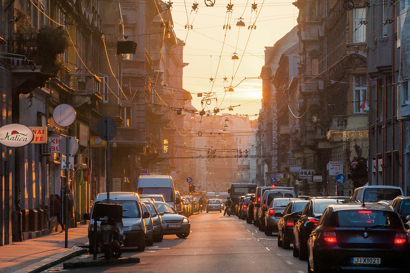 Sunset on Király Street #740