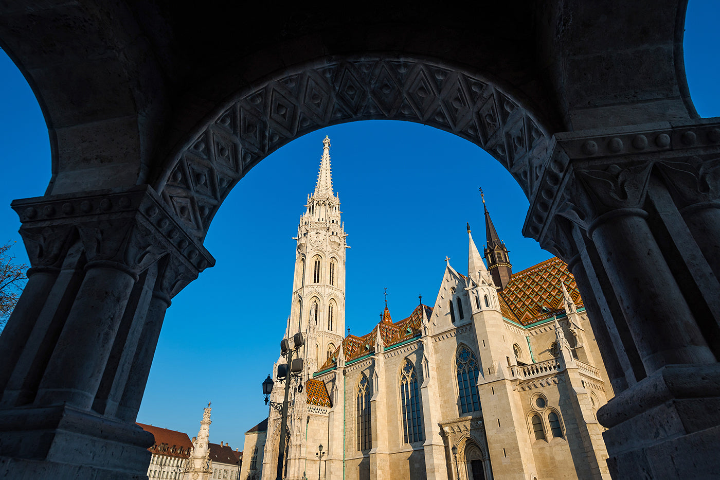 Matthias Church from the stairs #752