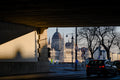 Parliament from under Margaret Bridge #887