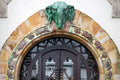 Elephant House Gate at the Zoo #1041