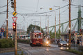 Nostalgia tram on the Belgrade embankment #1154