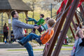Playground in the City Park #1265
