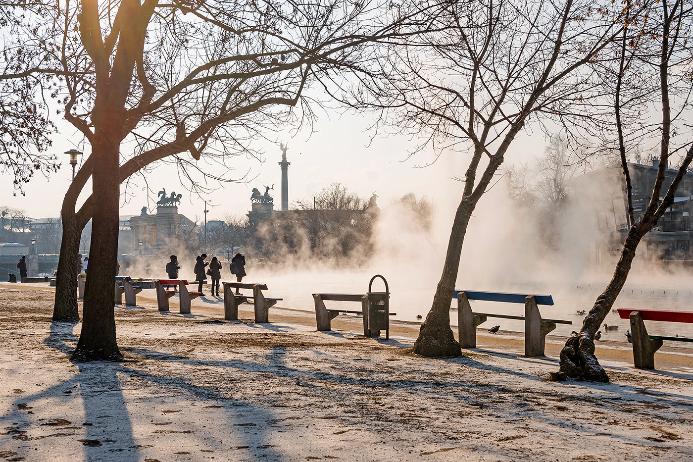Snowy City Park Lake #1266