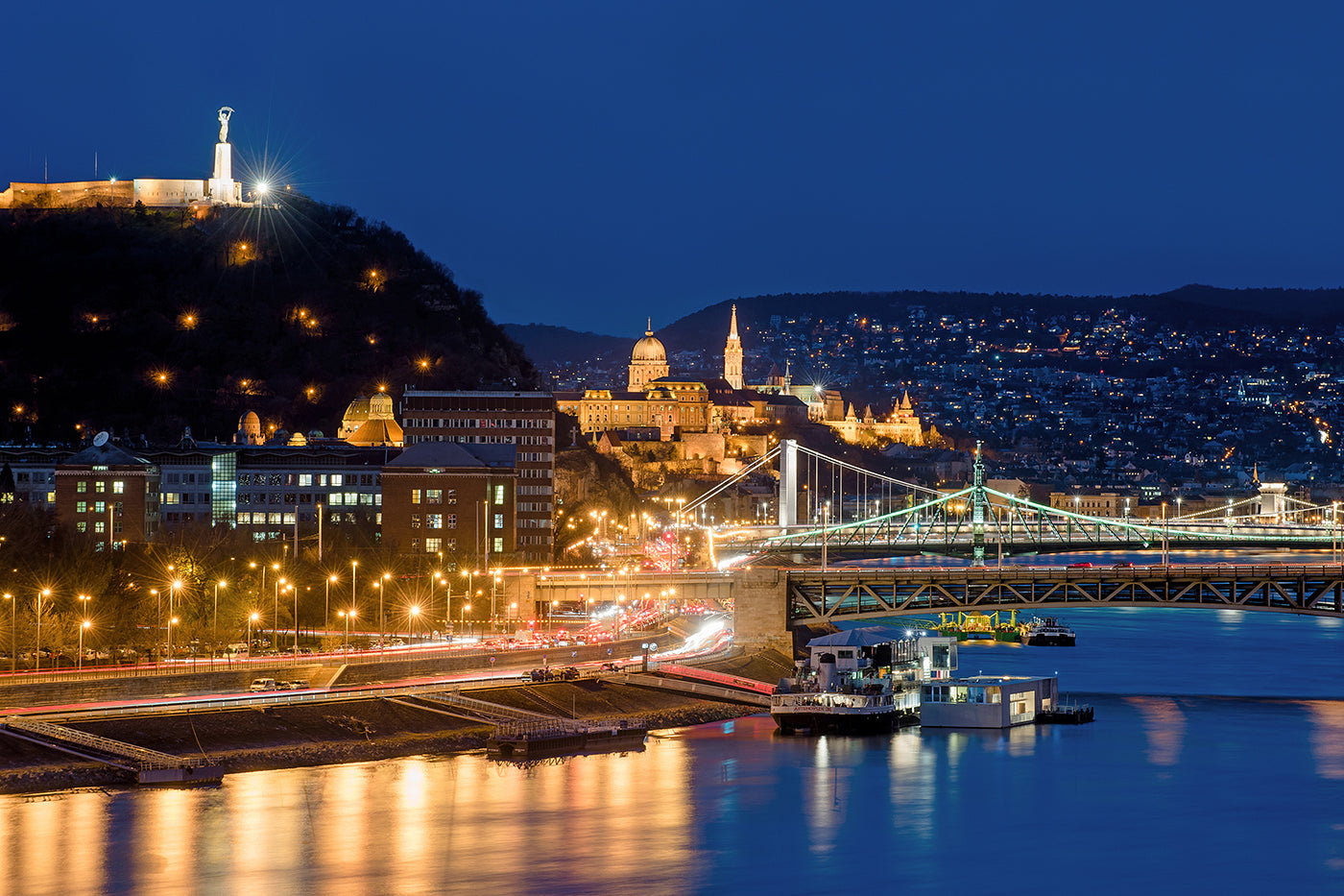 Panorama from the Rákóczi Bridge #1359