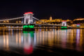 Chain Bridge and Buda Castle from the Pest side #1377