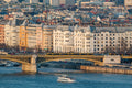 Margaret Bridge and Budapest skyline #1399