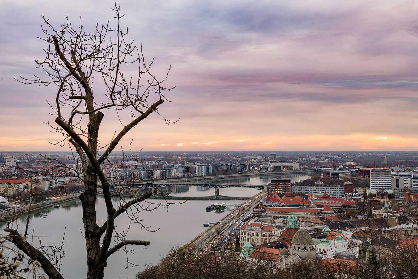 Hajnali Budapest a Gellért-hegyről #1403