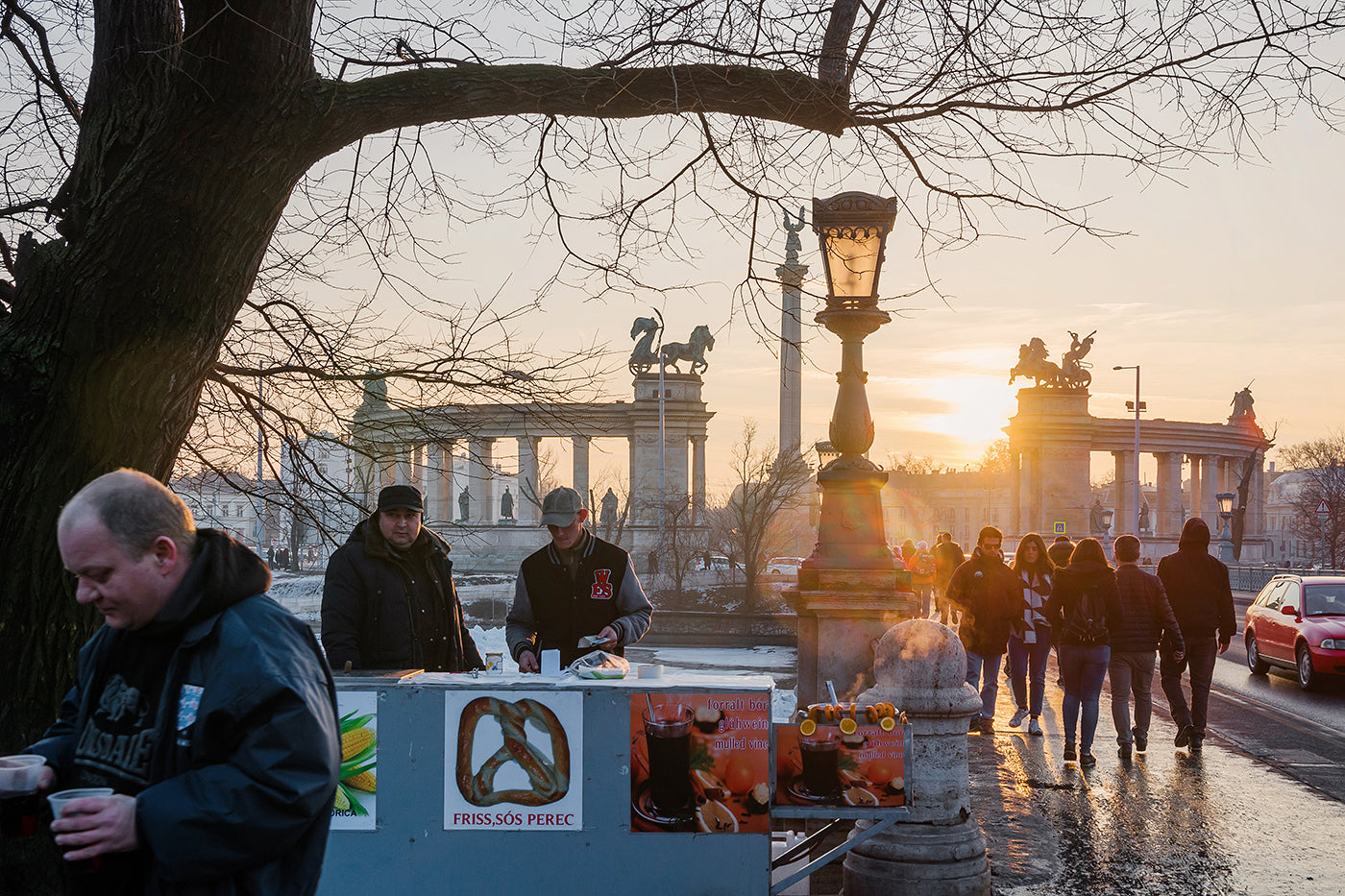Pretzels and mulled wine in the City Park #1431