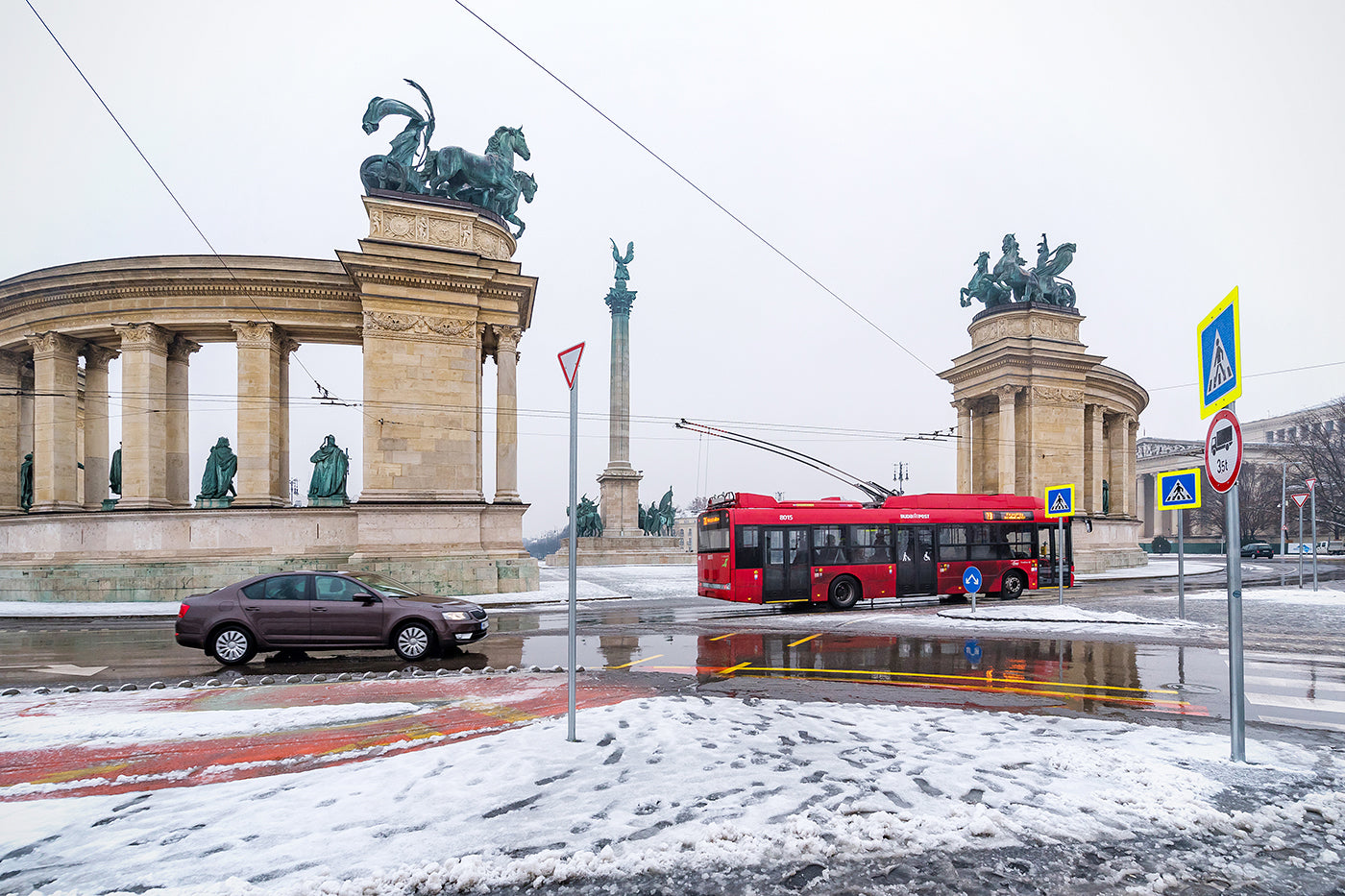 Snowy Heroes' Square #1437