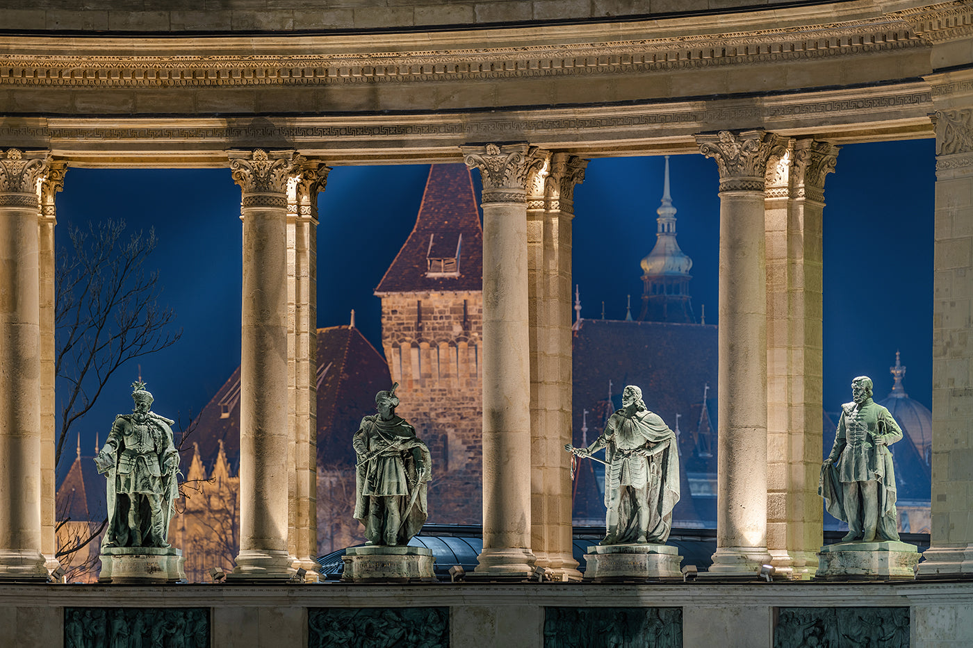 Heroes' Square and Vajdahunyad Castle #1440