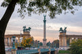 Budapest – Heroes' Square in autumn | Fine Art giclée photo print and wall art